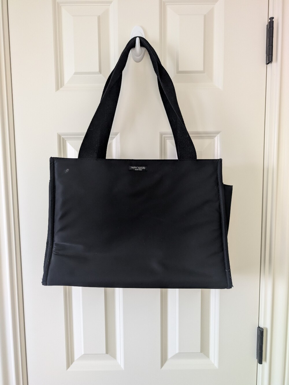 Kate Spade New York Black Nylon Large Tote / Work Bag
